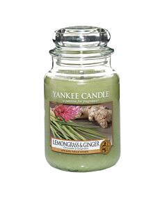 Yankee Candle Lemongrass and Ginger Large Jar